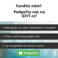Fandíte nám? Podpořte nás na GIVT.cz!